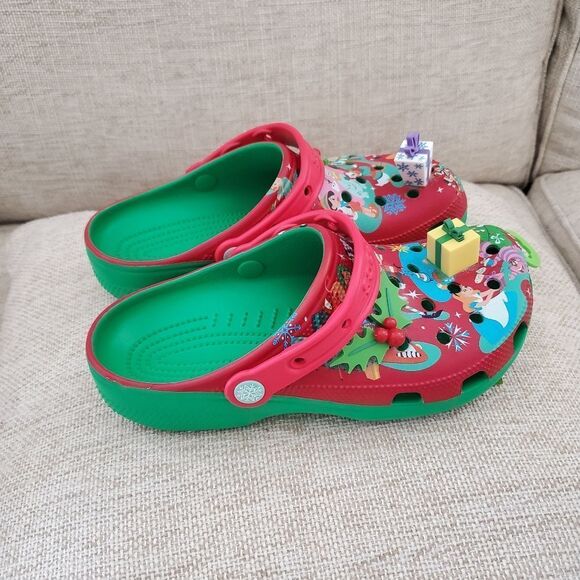 🎄 DISNEY CROCS 🎄 Mickey Mouse and Friends Holiday Clogs Adults by Crocs - Picture 12 of 16